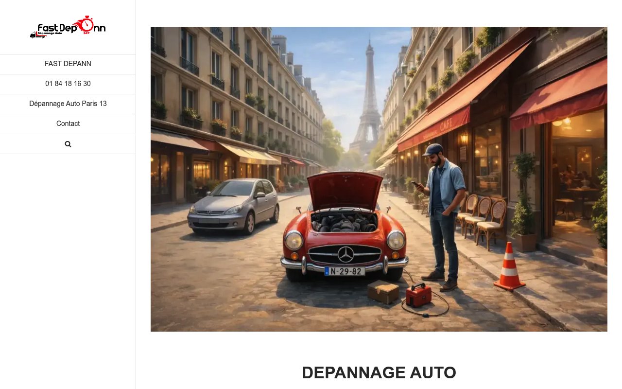 Meilleures entreprises de remorquage et dépannage auto en France : à qui faire confiance en 2026 ? Apercu du site FAST DEPANN