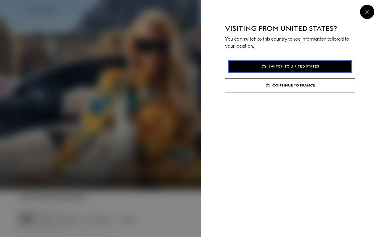 Apercu du site Gucci