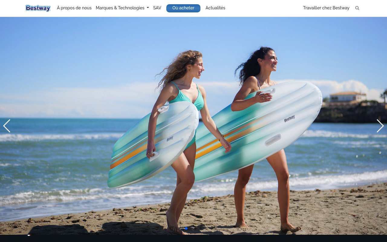 Apercu du site Bestway
