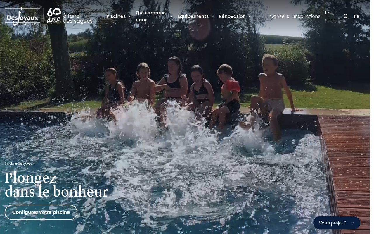 Apercu du site Desjoyaux