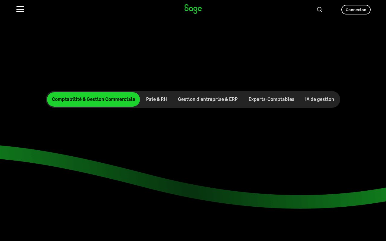 Apercu du site Sage France