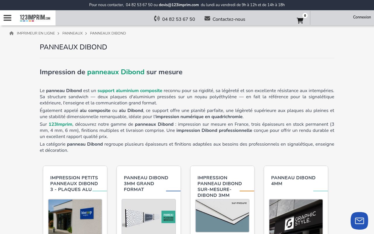 Apercu du site 123imprim
