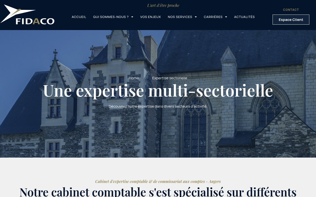 Apercu du site FIDEXPERTISE