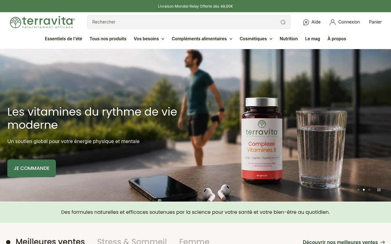 Apercu du site Terravita