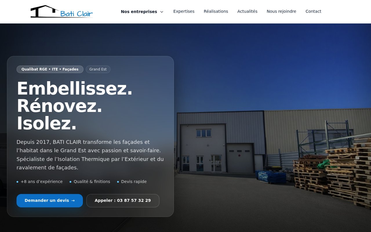 Apercu du site Alten Ravalement