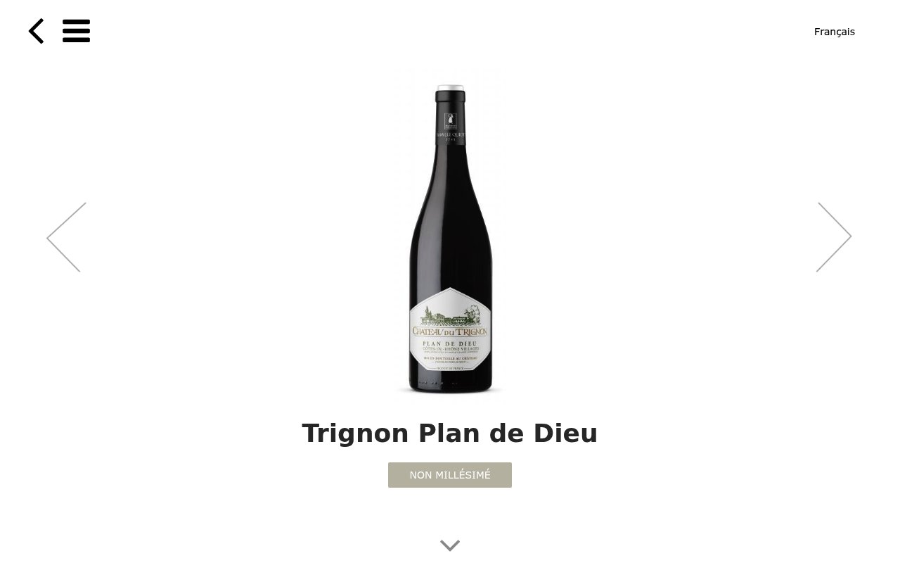 Apercu du site Château du Trignon