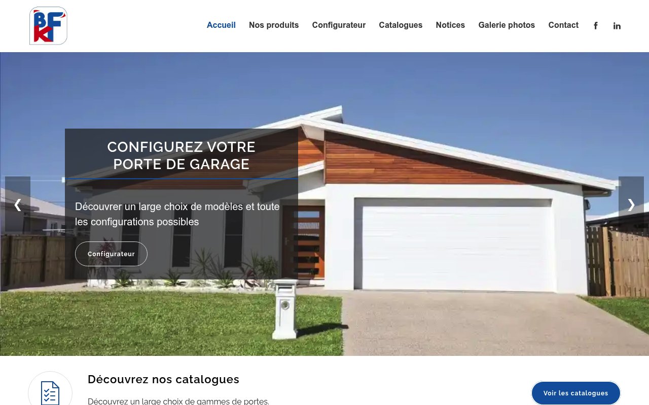 Apercu du site BKF