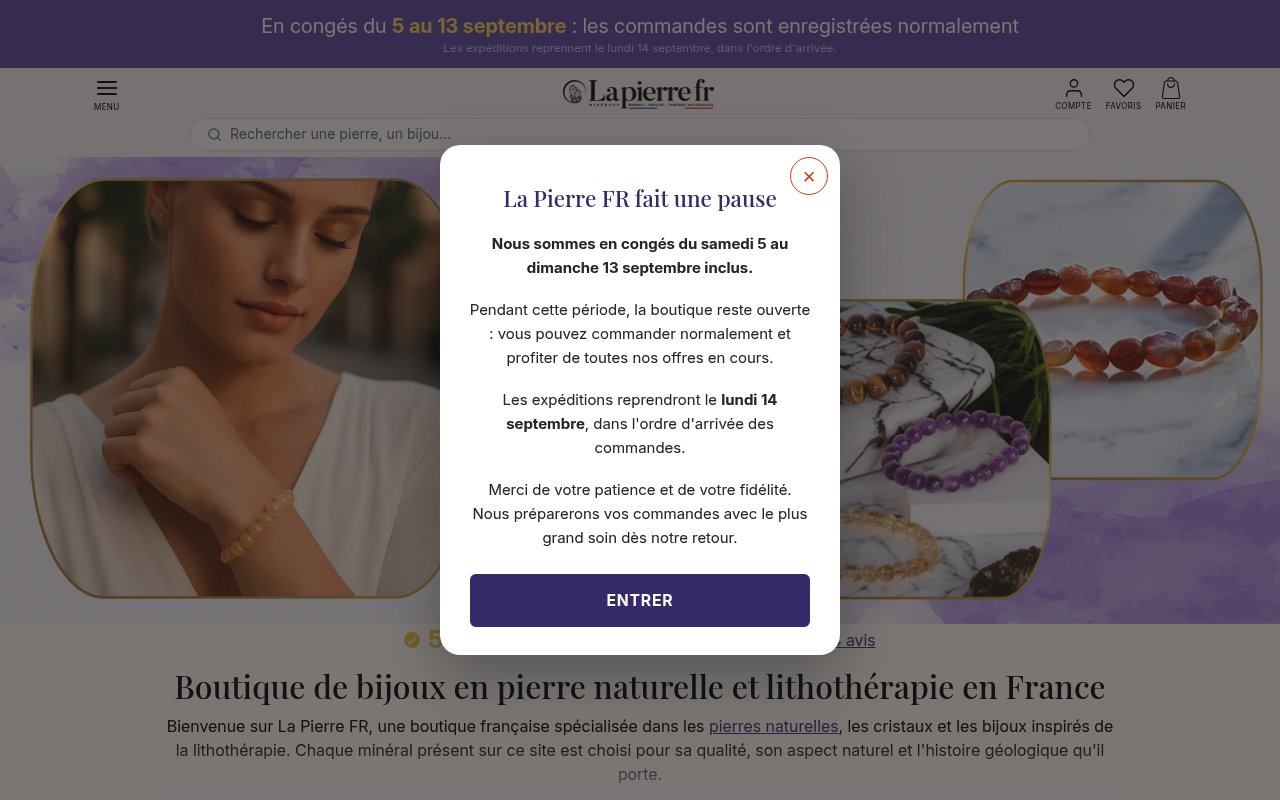 Apercu du site La Pierre FR