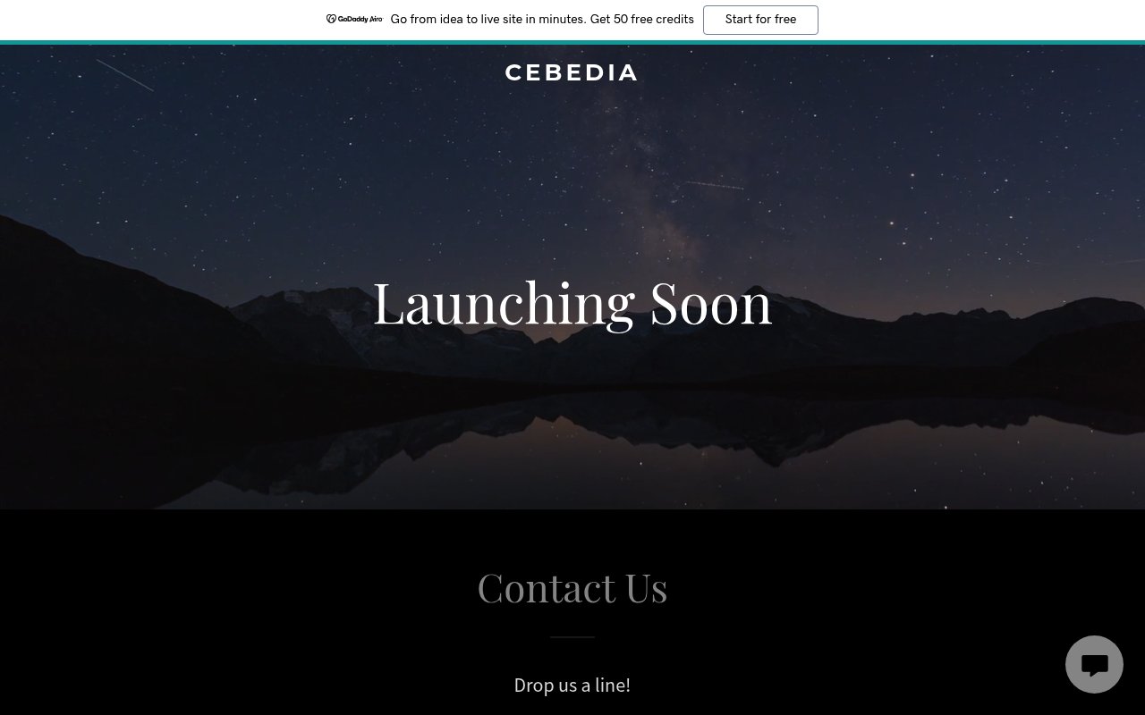 Apercu du site Cebedia