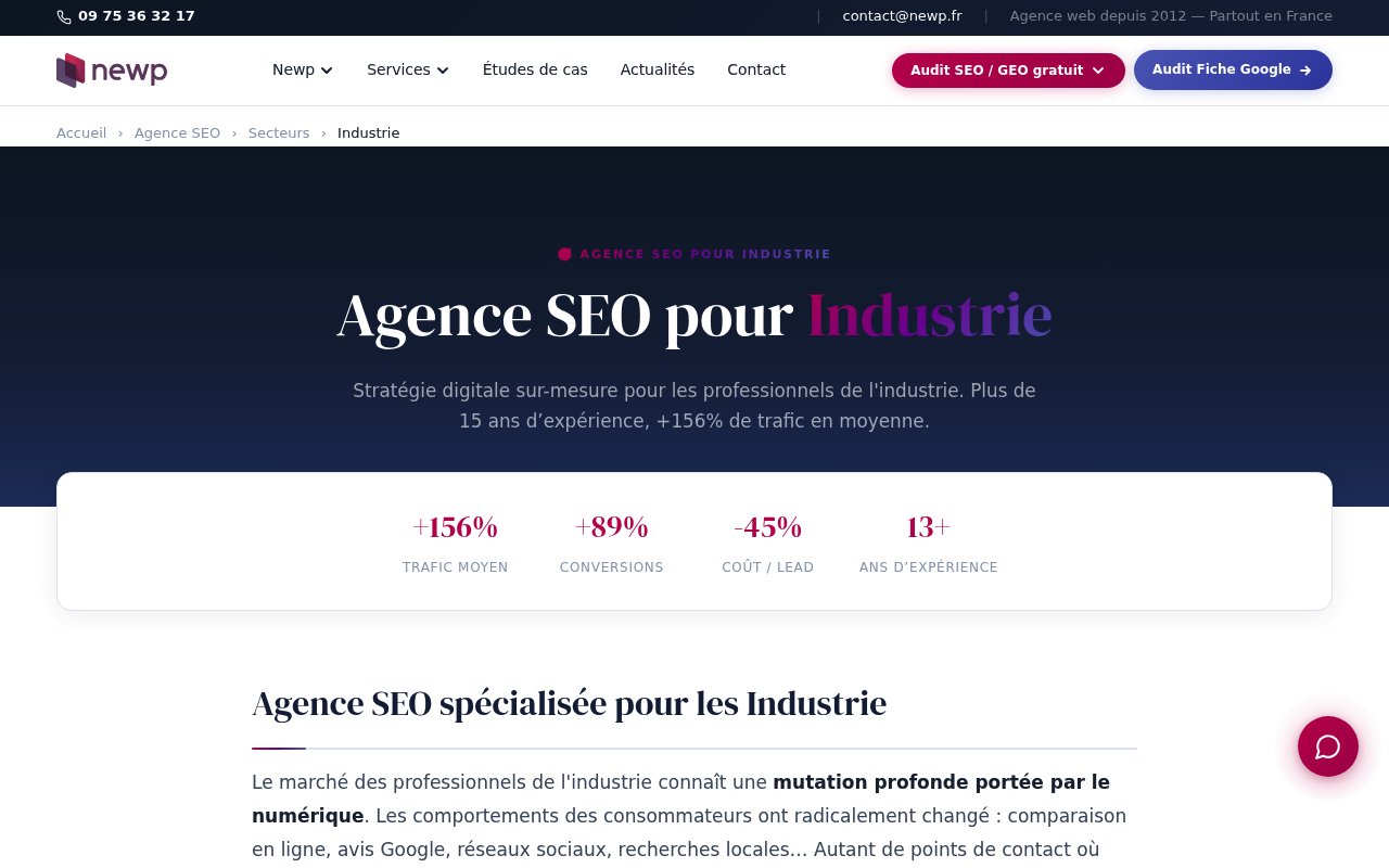 Apercu du site Newp