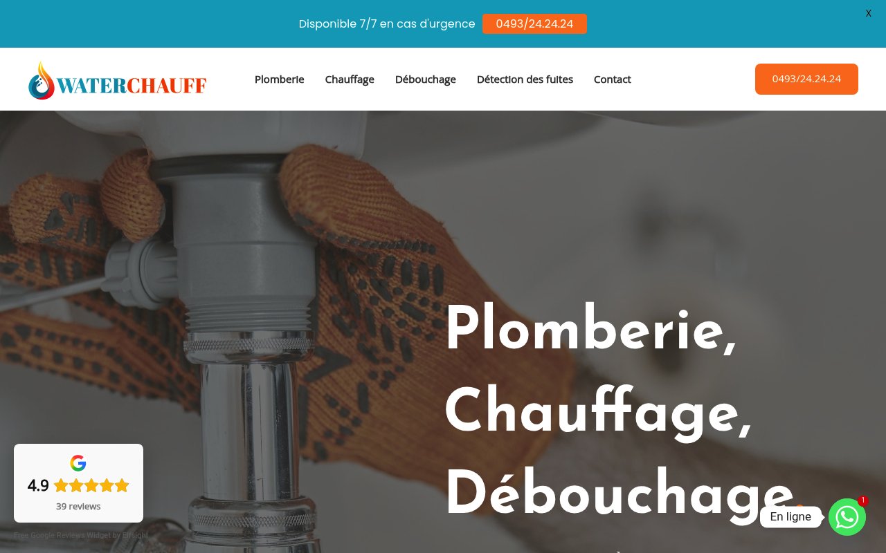 Apercu du site Waterchauff