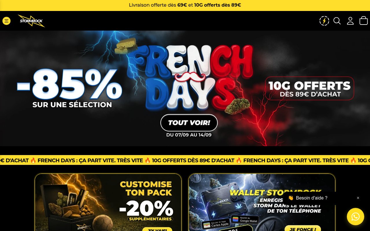 Apercu du site Stormrock