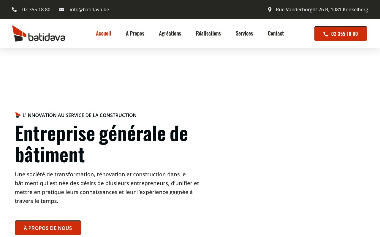 Apercu du site Batidava