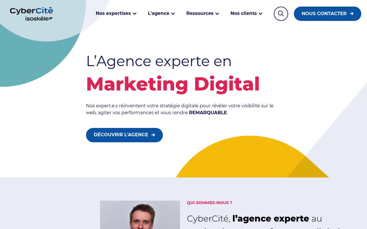 Apercu du site CyberCité