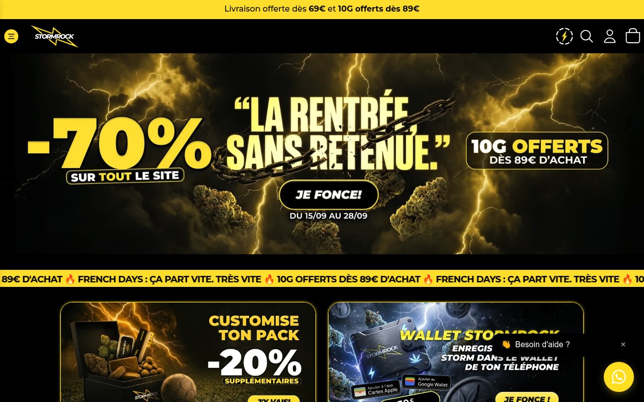 Apercu du site Stormrock