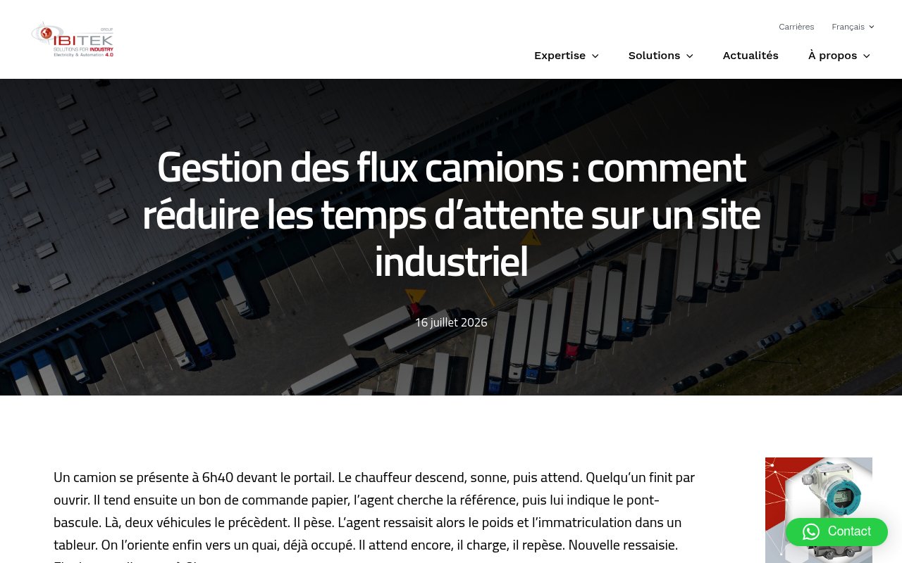 Apercu du site IBITEK Group