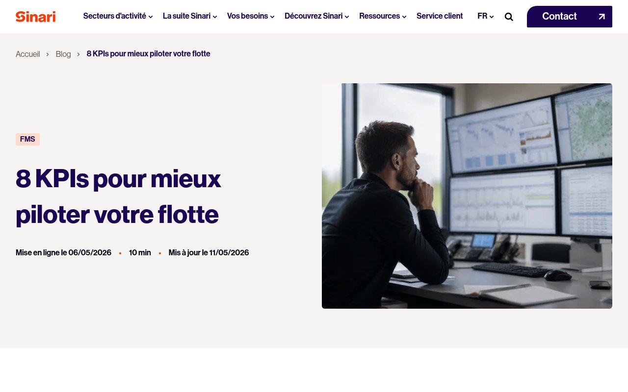 Apercu du site Sinari