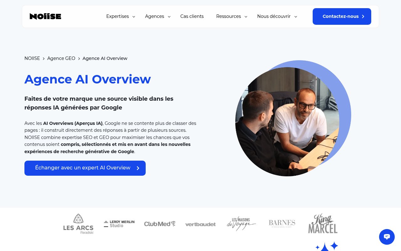 Apercu du site NOIISE