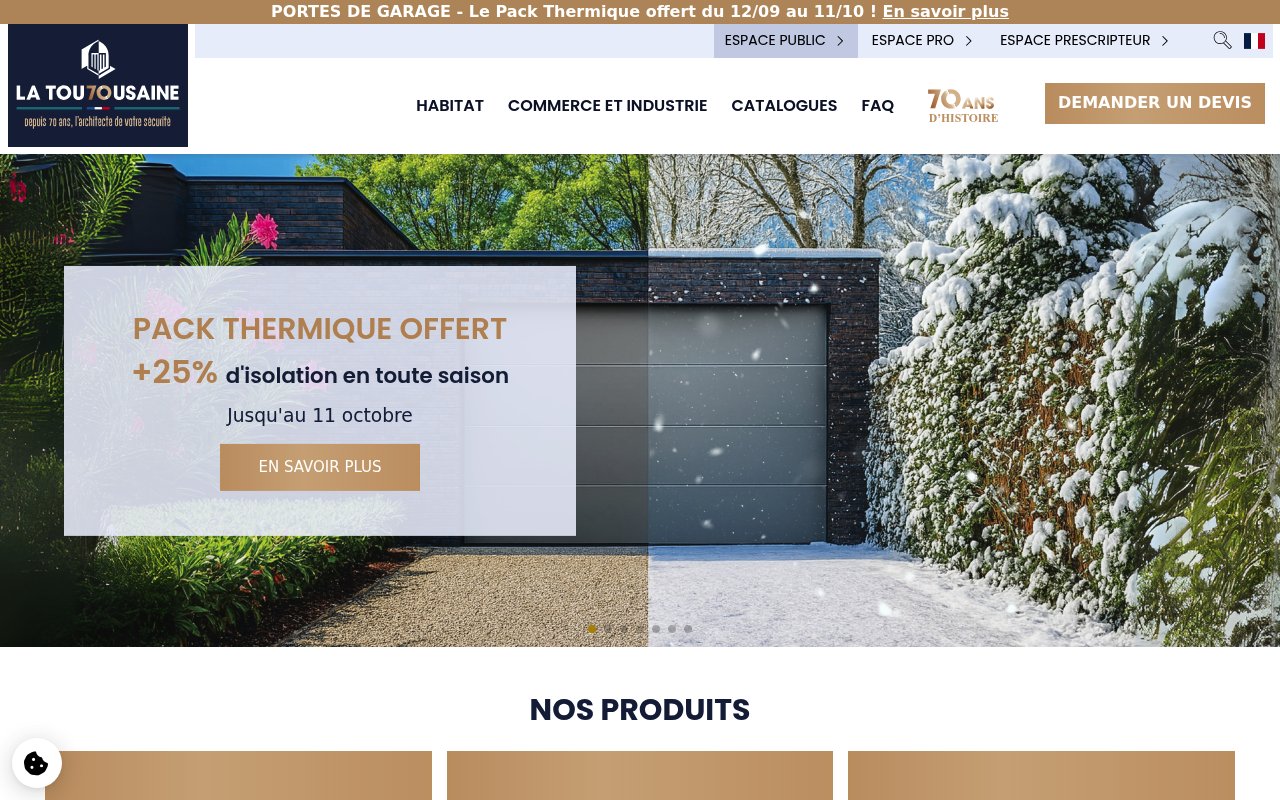 Apercu du site La Toulousaine