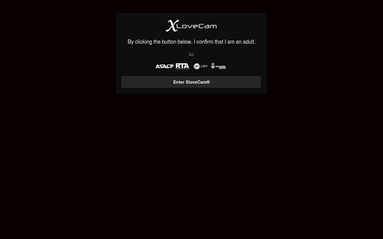 Apercu du site XloveCam®