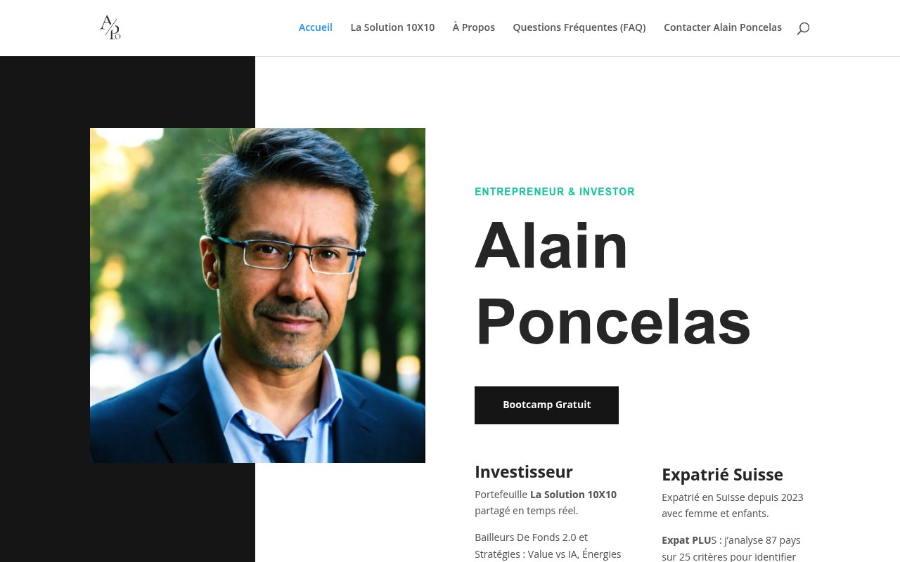 Apercu du site Alain Poncelas