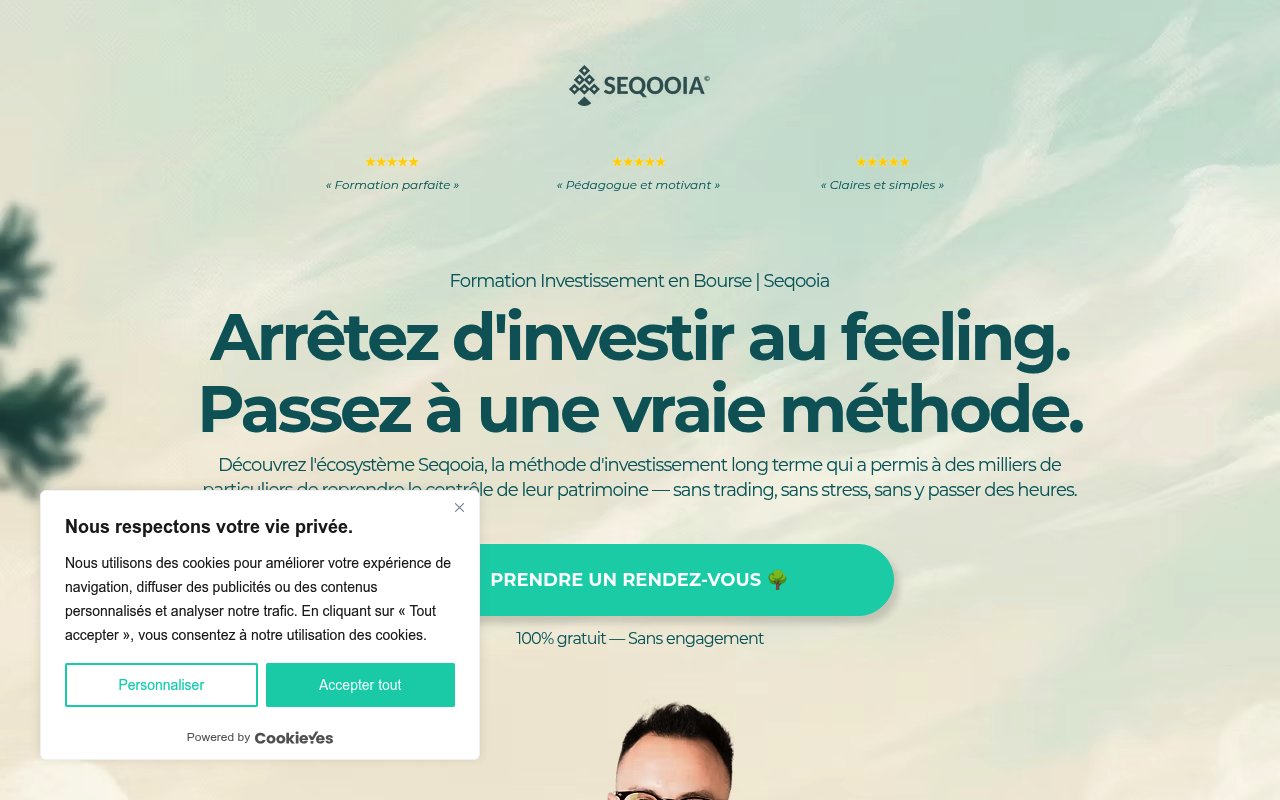Apercu du site Seqooia