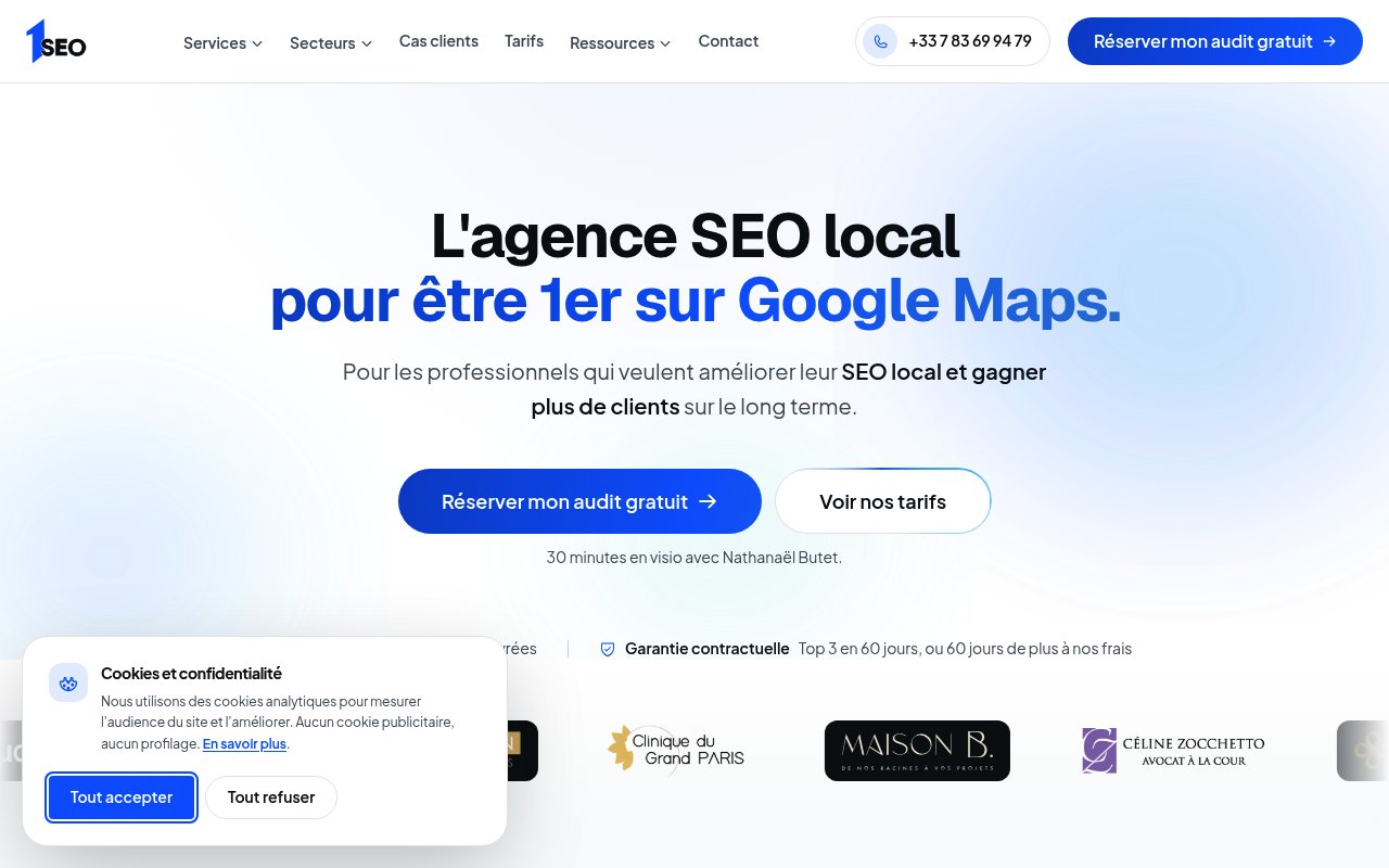 Apercu du site Ichiban SEO