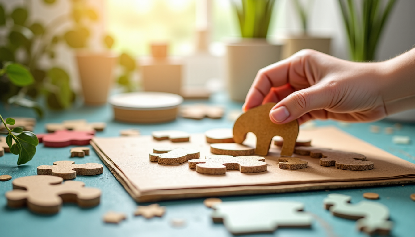 Qualité d'un puzzle enfant : matériaux, découpe et pièces numérotées