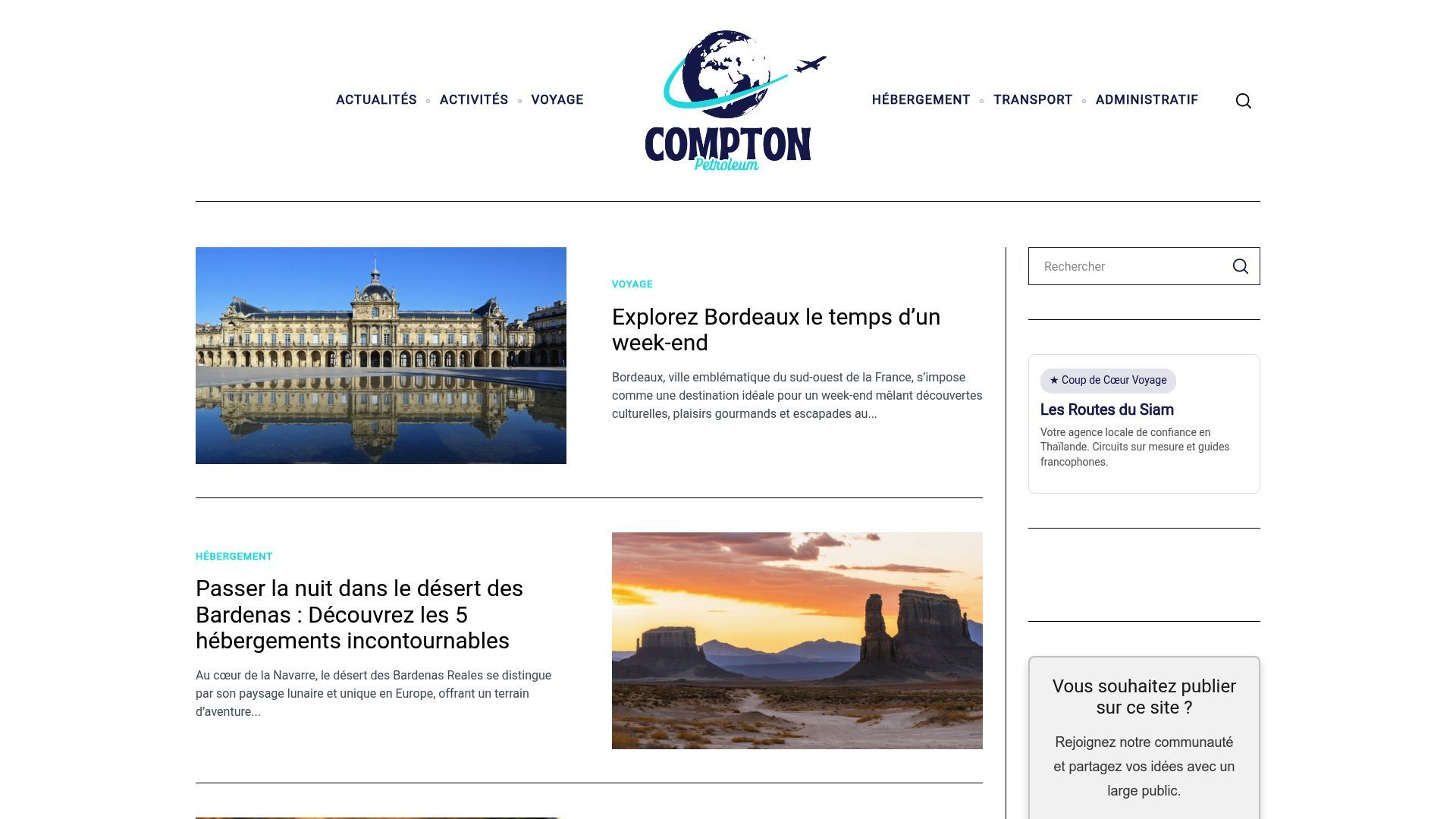 Aperçu de comptonpetroleum.com