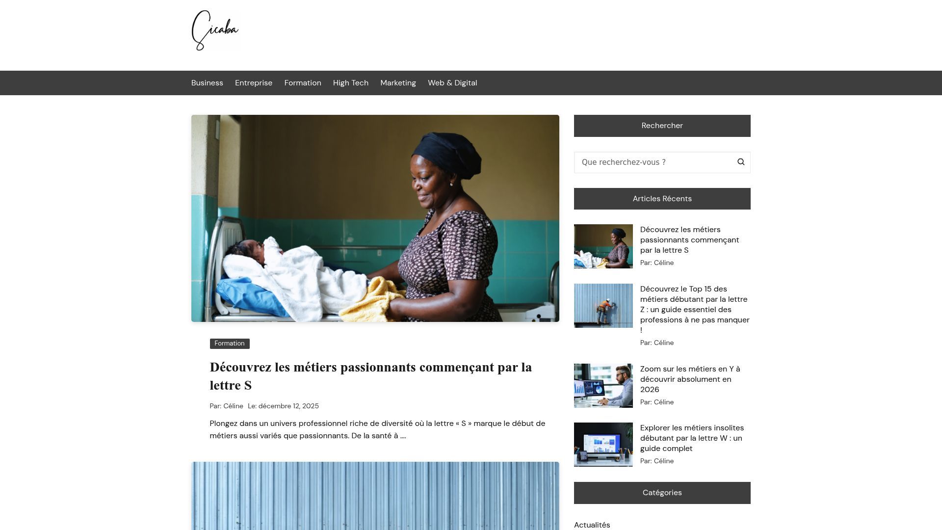 Aperçu de sicaba.fr