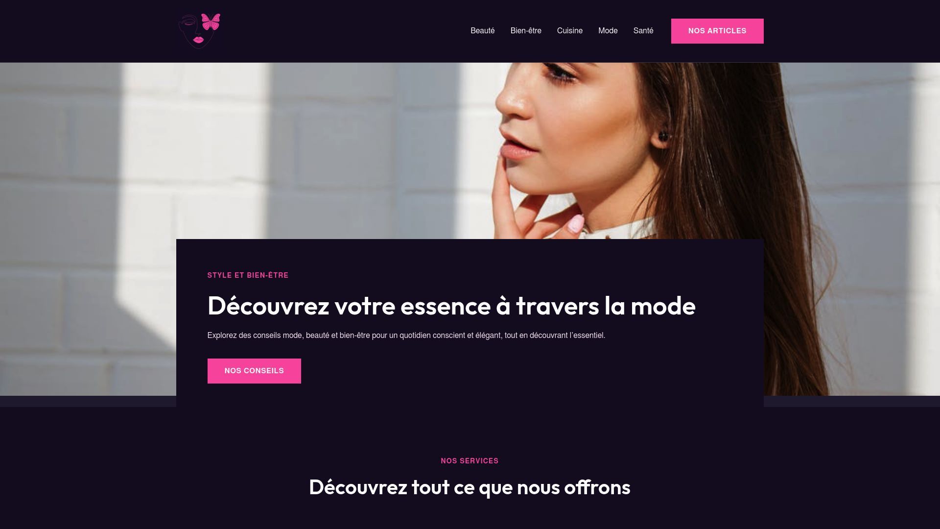 Aperçu de lefiltre.fr