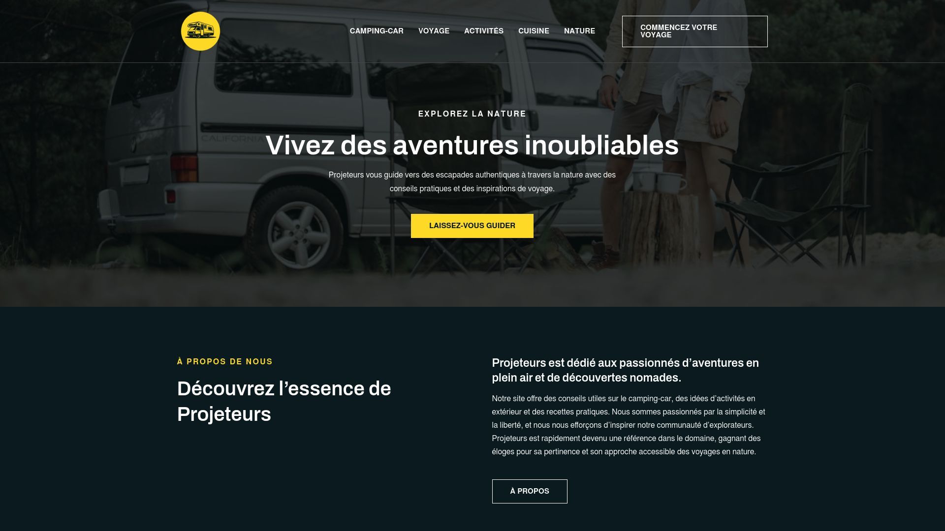 Aperçu de projeteurs.fr