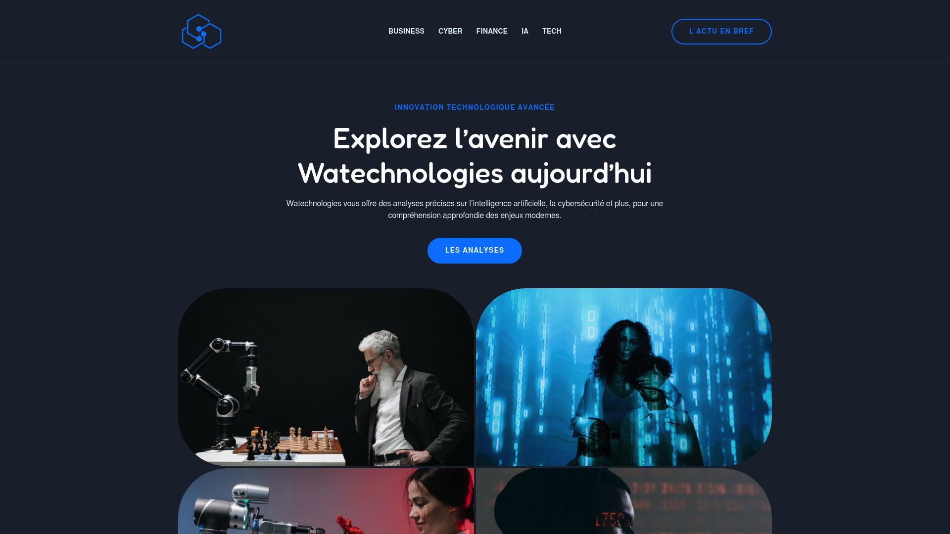 Aperçu de watechnologies.fr