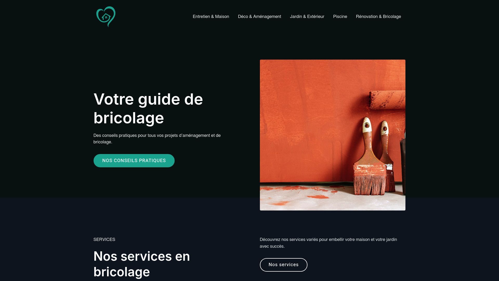 Aperçu de portail-bricolage.fr