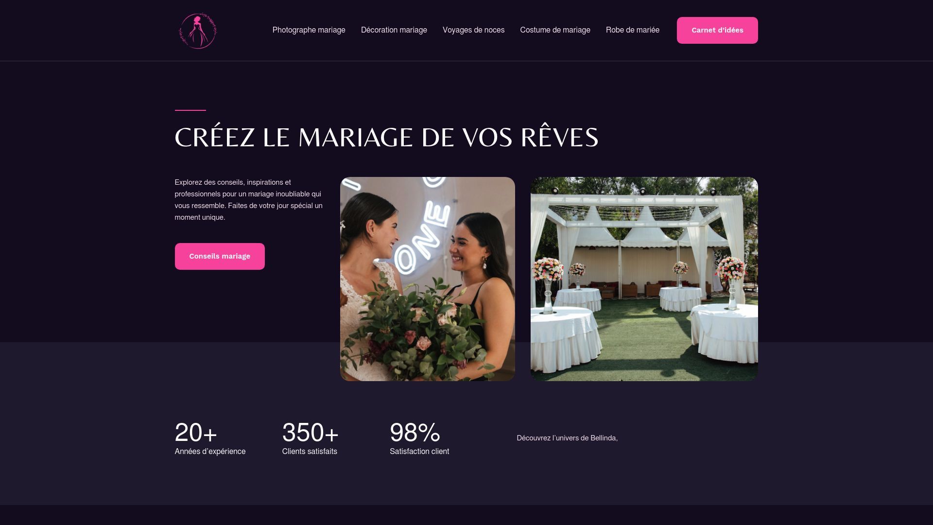 Aperçu de bellinda.fr