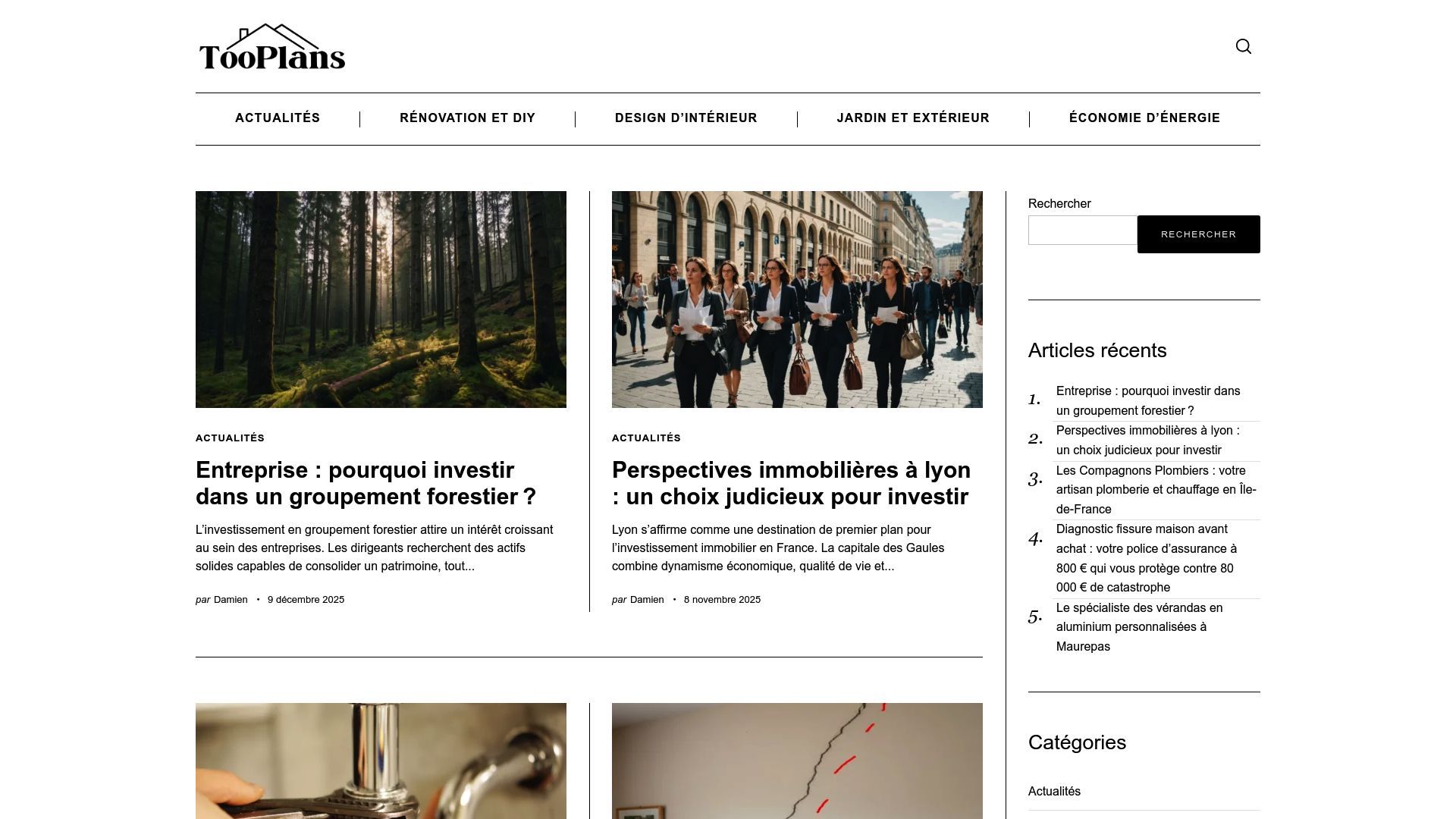 Aperçu de tooplans.fr
