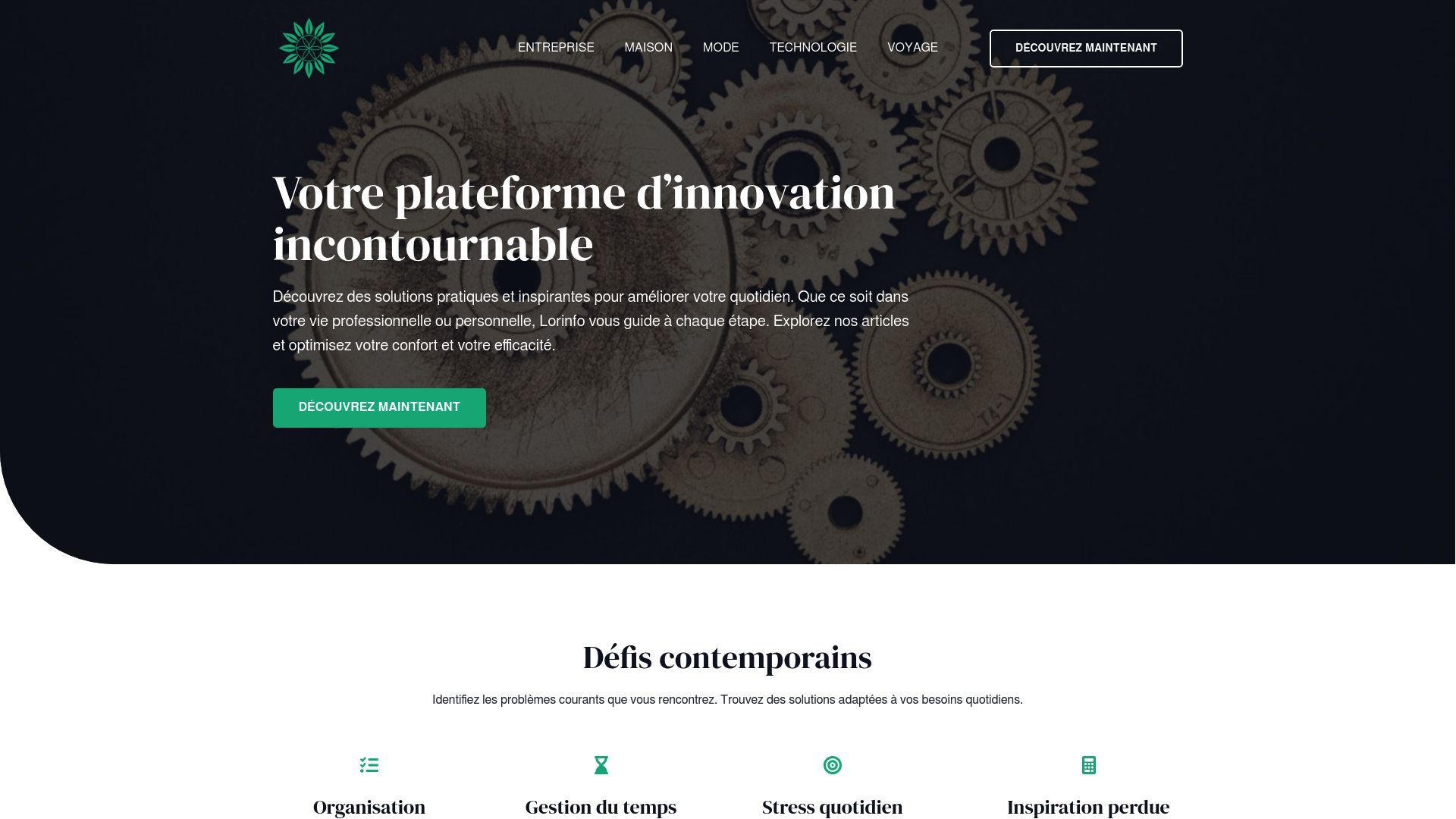 Aperçu de lorinfo.fr