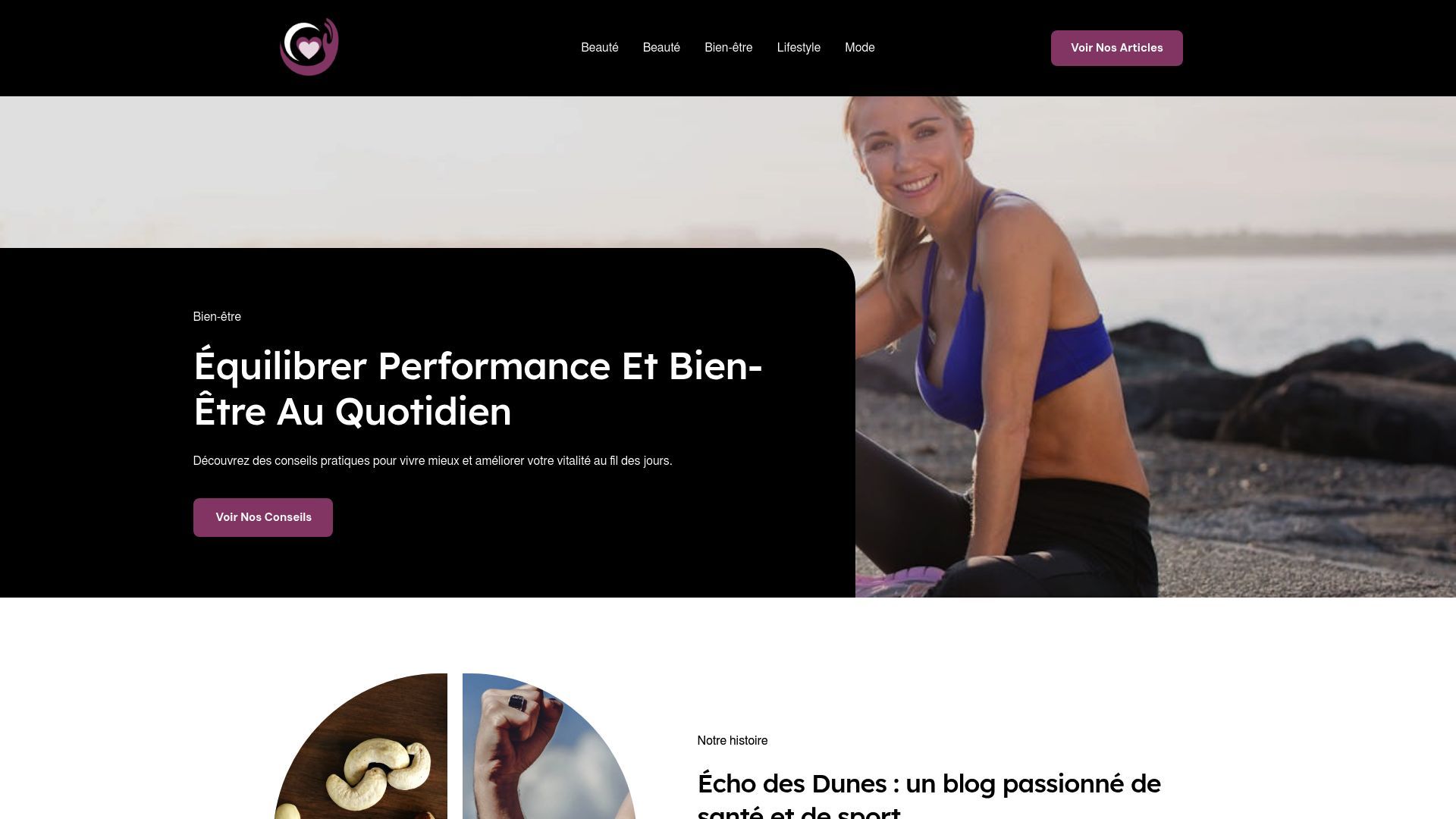 Aperçu de echodesdunes.fr