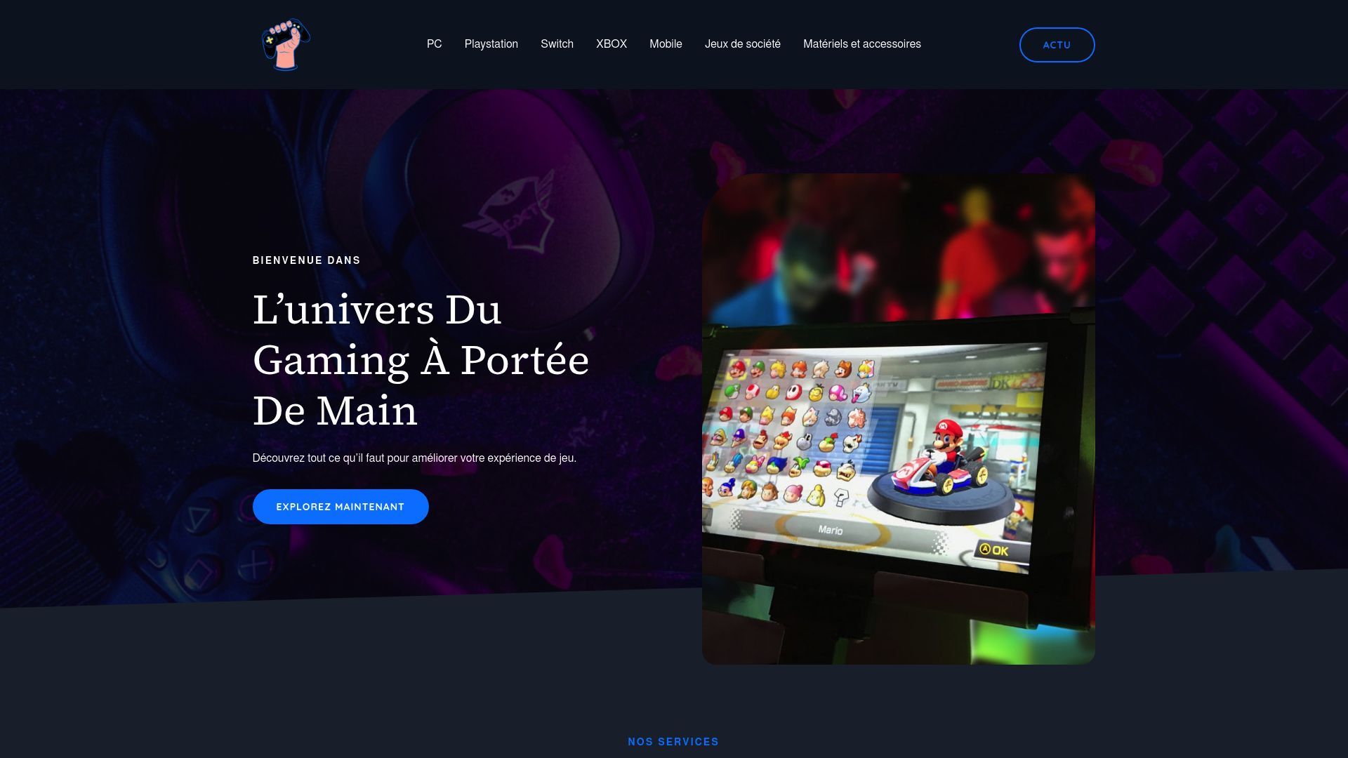 Aperçu de universgaming.fr