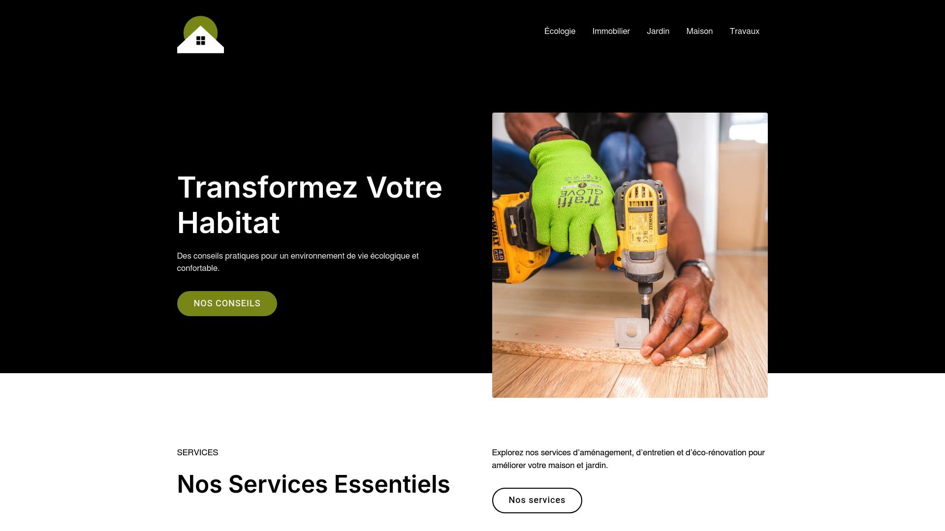 Aperçu de maison-futee.fr