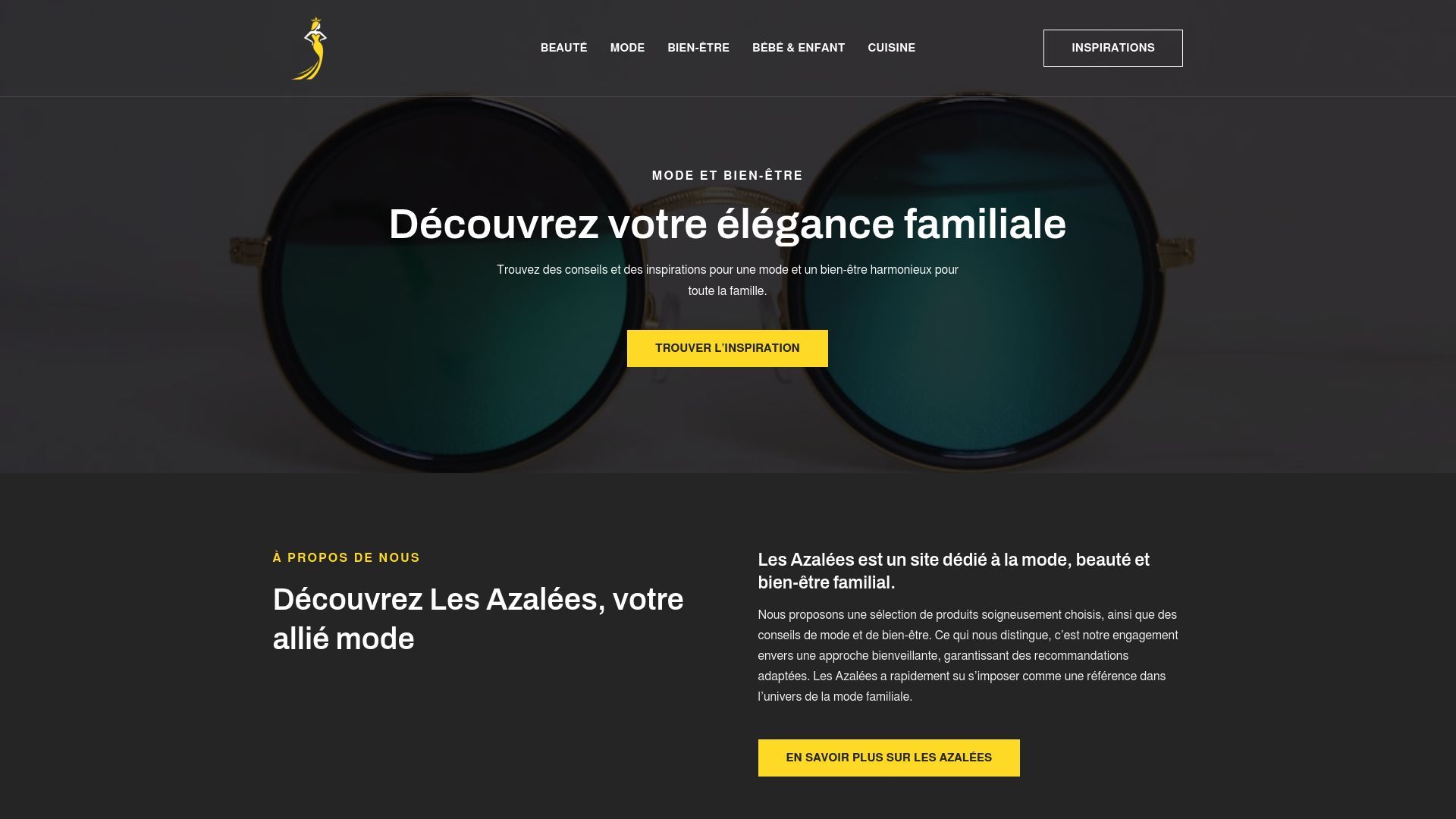 Aperçu de les-azalees.fr