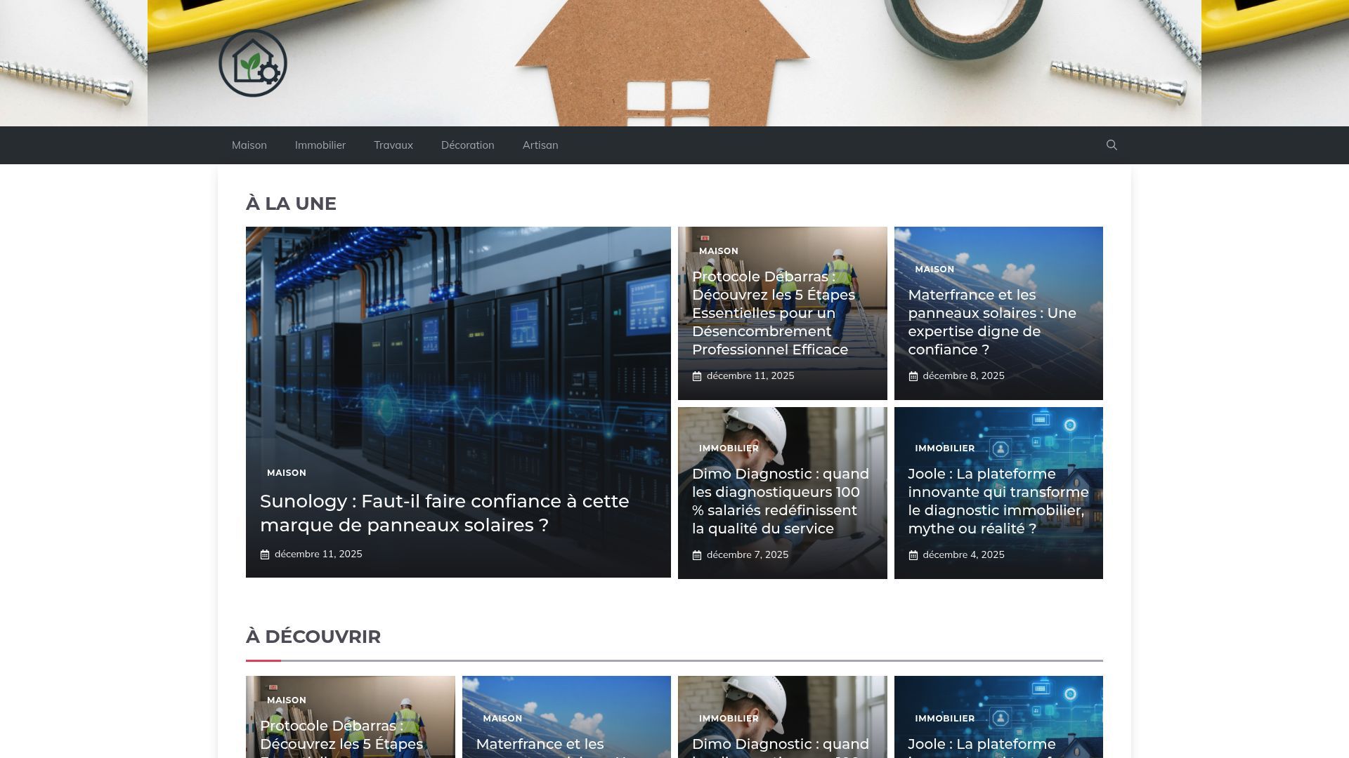 Aperçu de vivre-chez-soi.fr