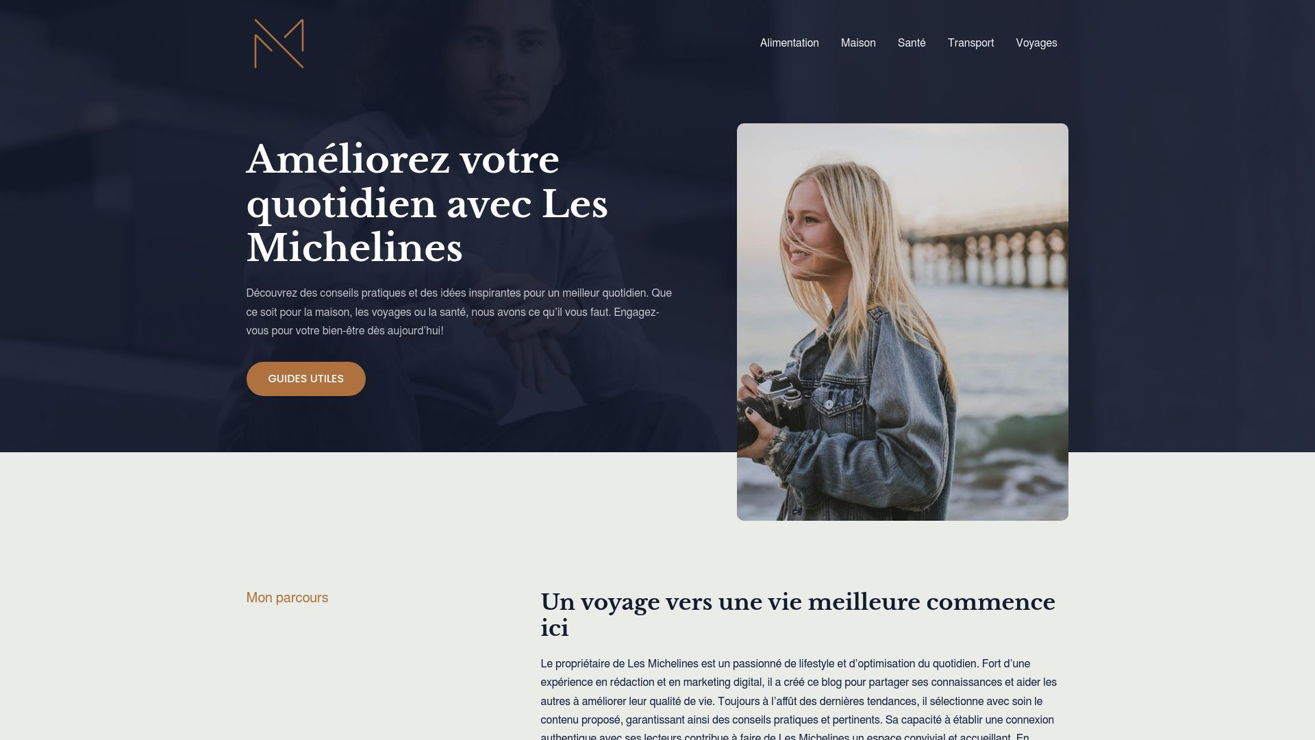 Aperçu de lesmichelines.fr