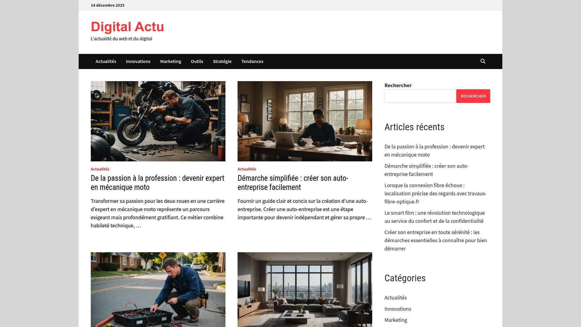 Aperçu de digital-actu.fr