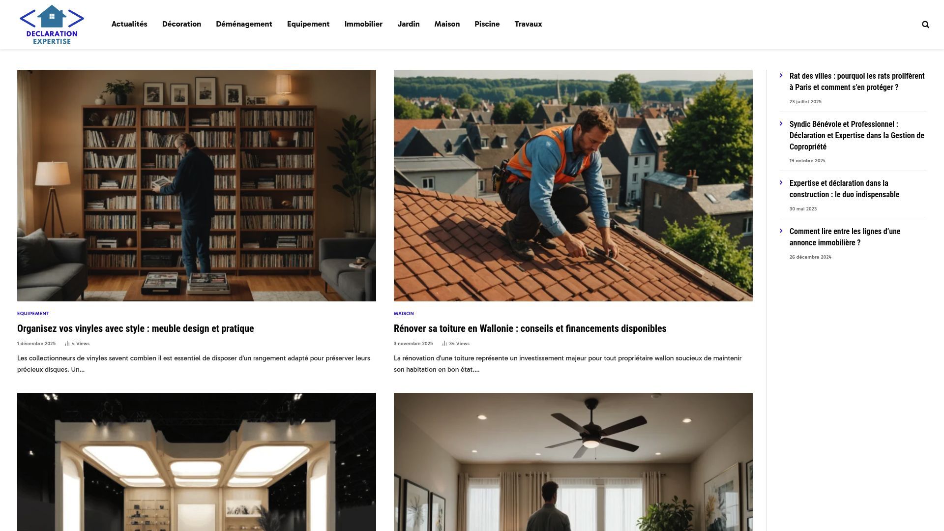 Aperçu de declarationexpertise.fr