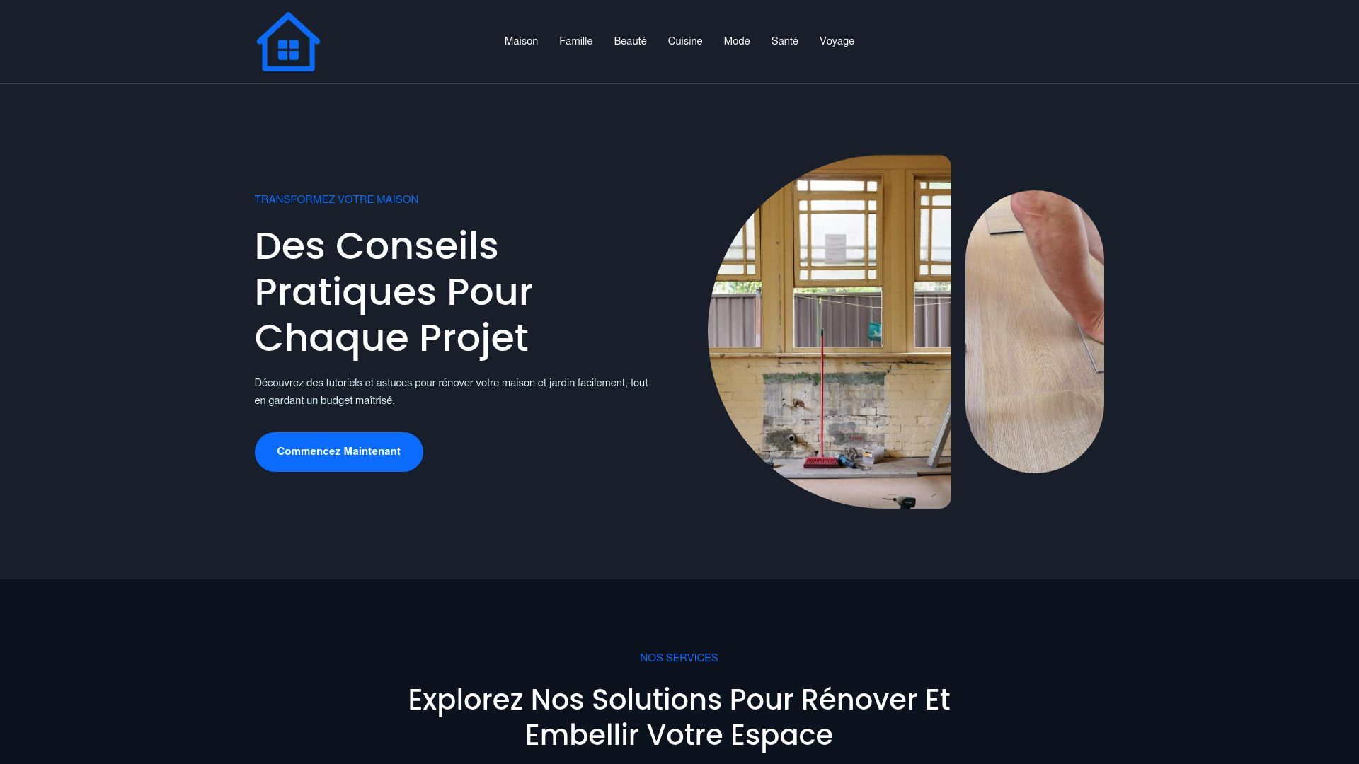 Aperçu de astuces-travaux.fr