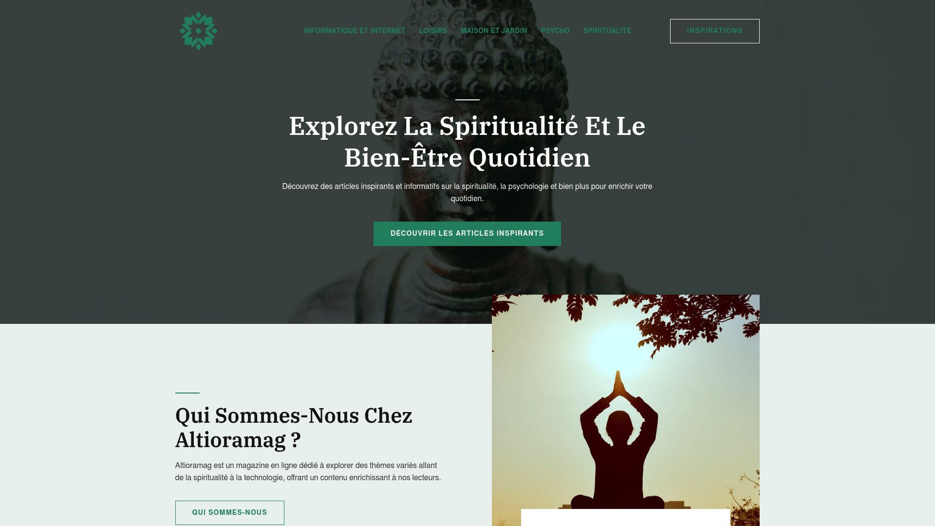 Aperçu de altioramag.com