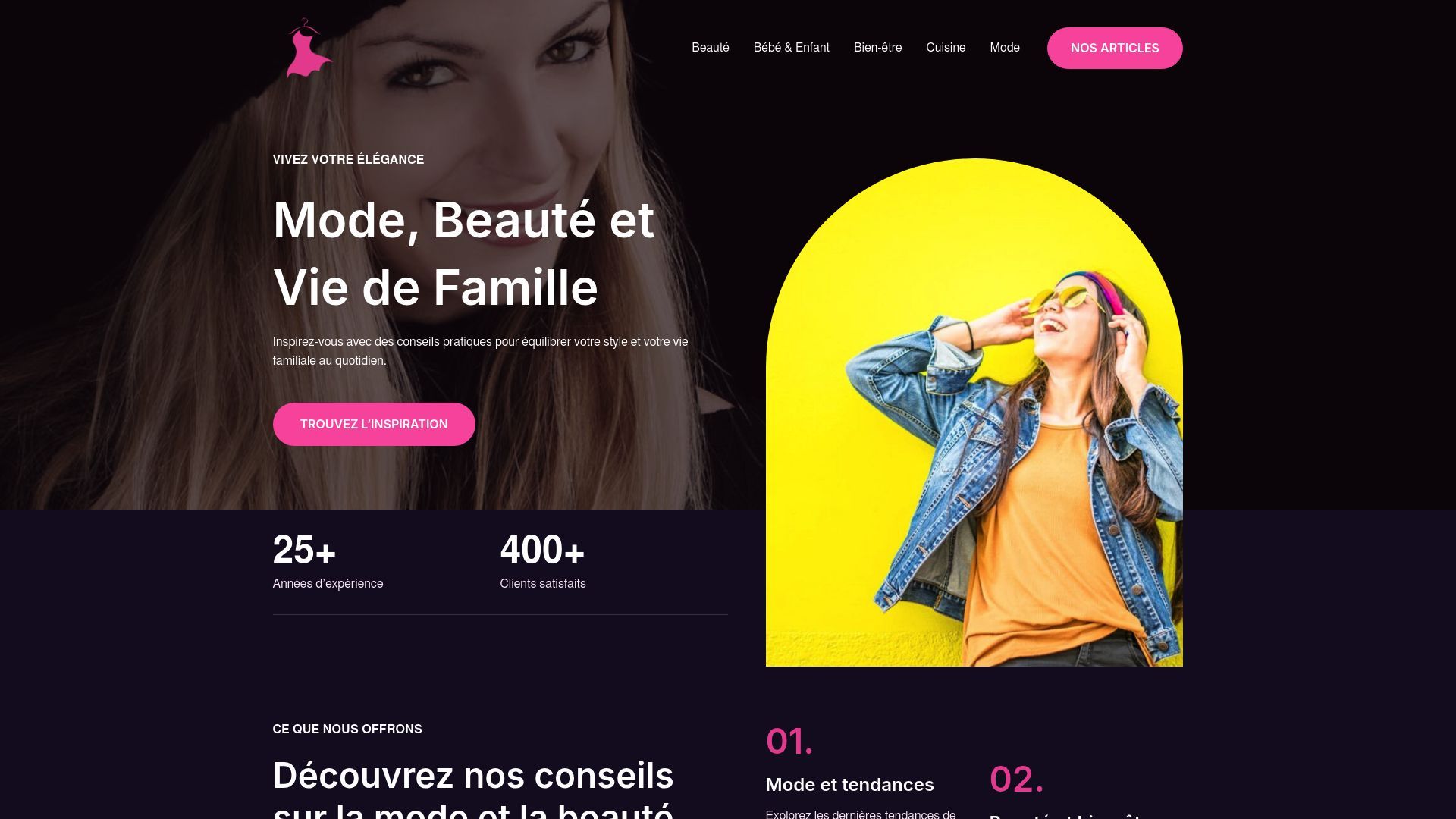 Aperçu de ladiestime.fr