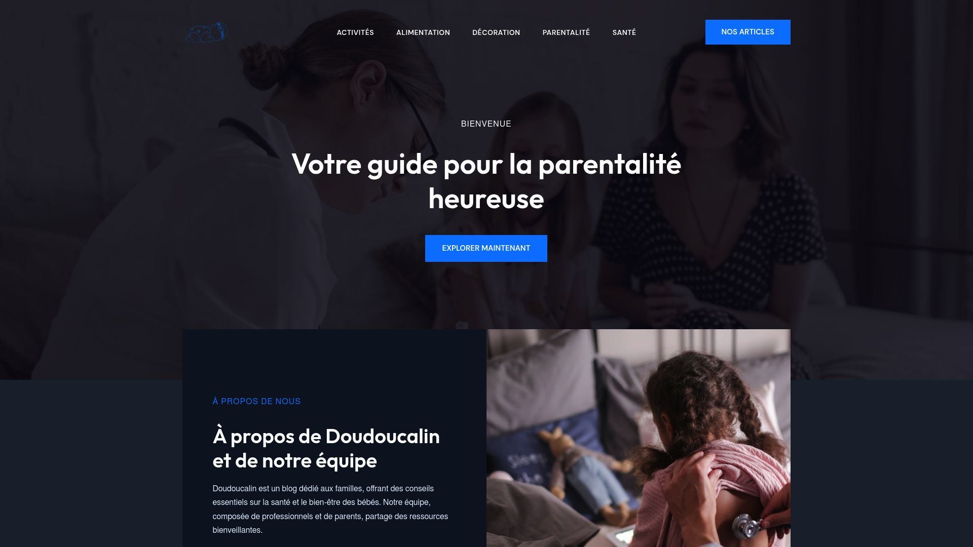 Aperçu de doudoucalin.fr