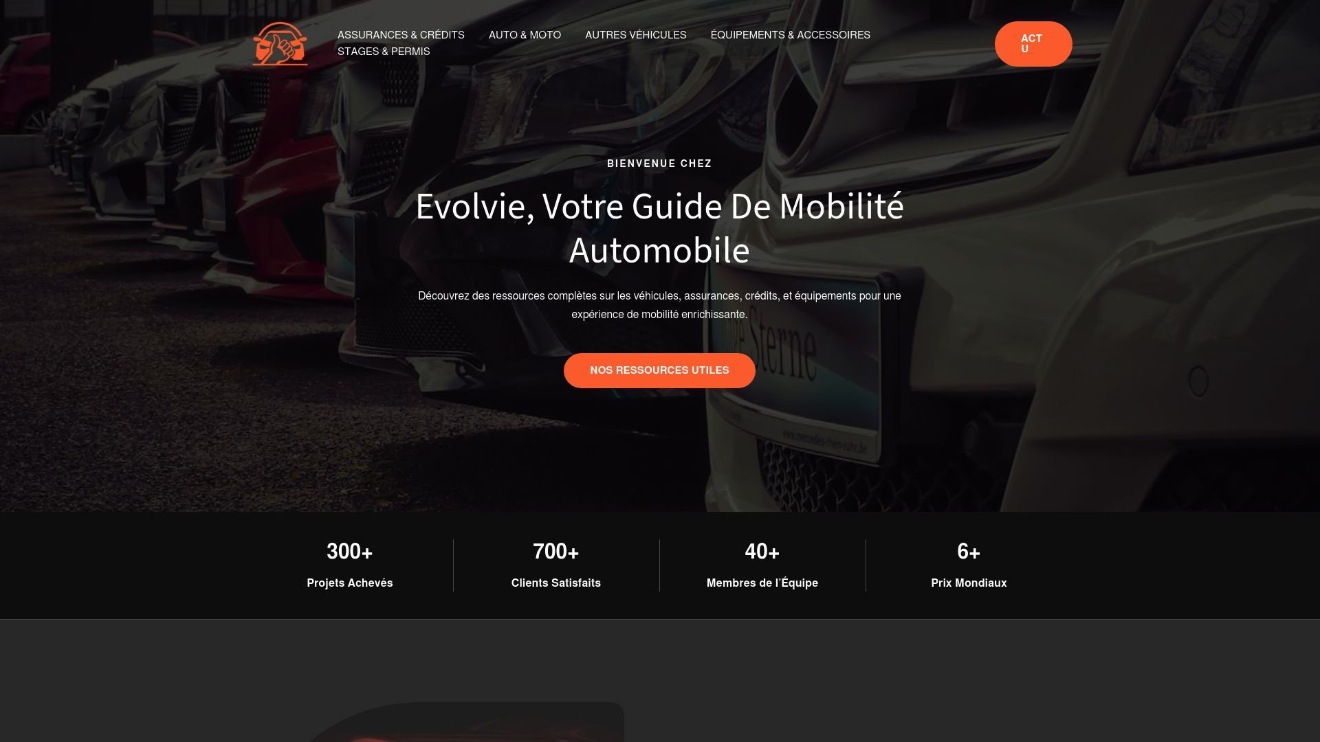 Aperçu de evolvie.fr